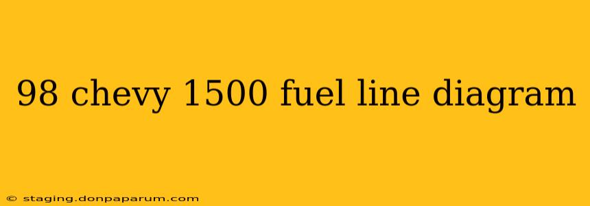 98 chevy 1500 fuel line diagram