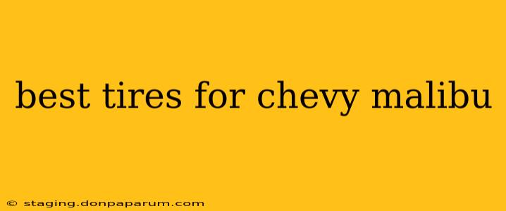 best tires for chevy malibu