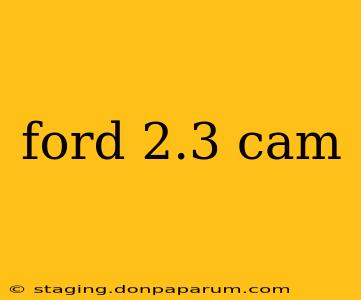 ford 2.3 cam