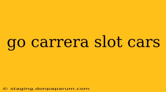 go carrera slot cars