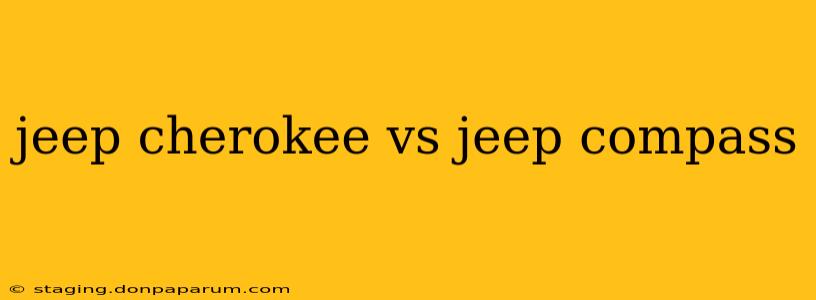 jeep cherokee vs jeep compass