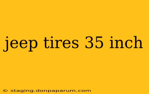 jeep tires 35 inch