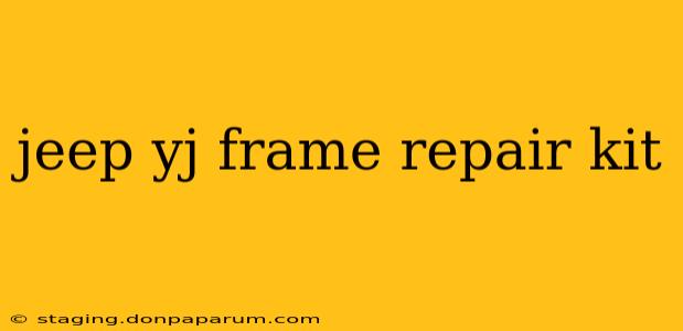 jeep yj frame repair kit