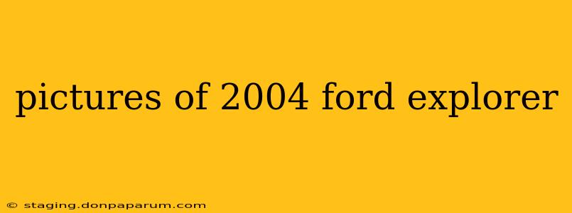 pictures of 2004 ford explorer