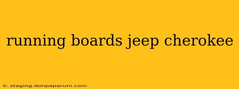 running boards jeep cherokee