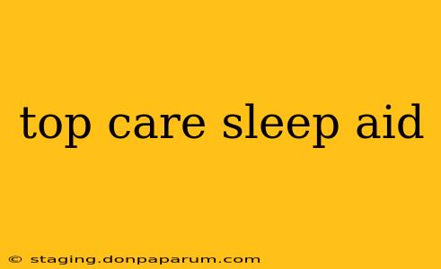 top care sleep aid