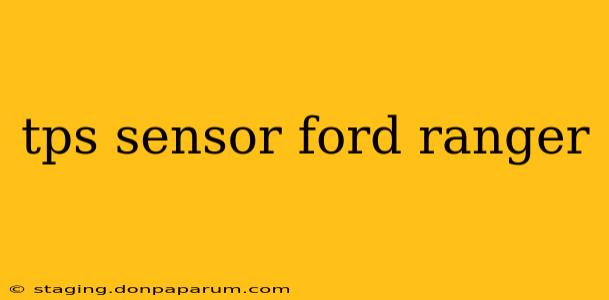 tps sensor ford ranger