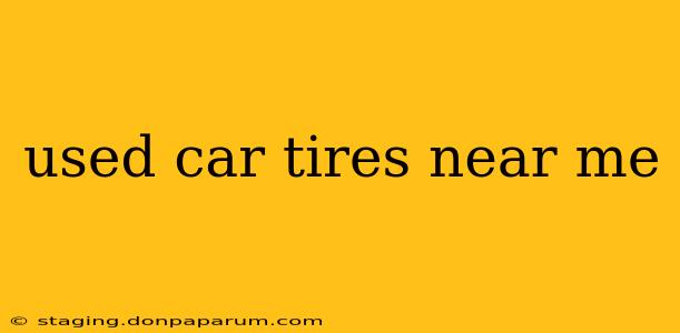 used car tires near me