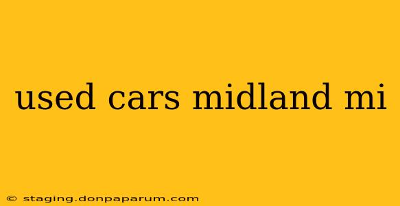 used cars midland mi