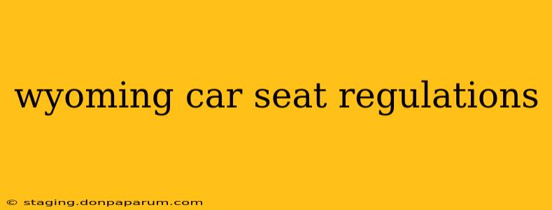 wyoming car seat regulations